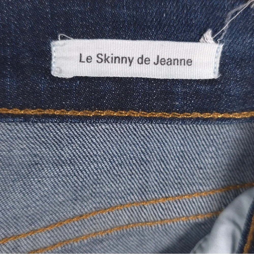 FRAME Le Skinny de Jeanne PEMBRIDE SQUARE Jeans MADE IN USA HAND CRAFTED Size 28 - Picture 7 of 12